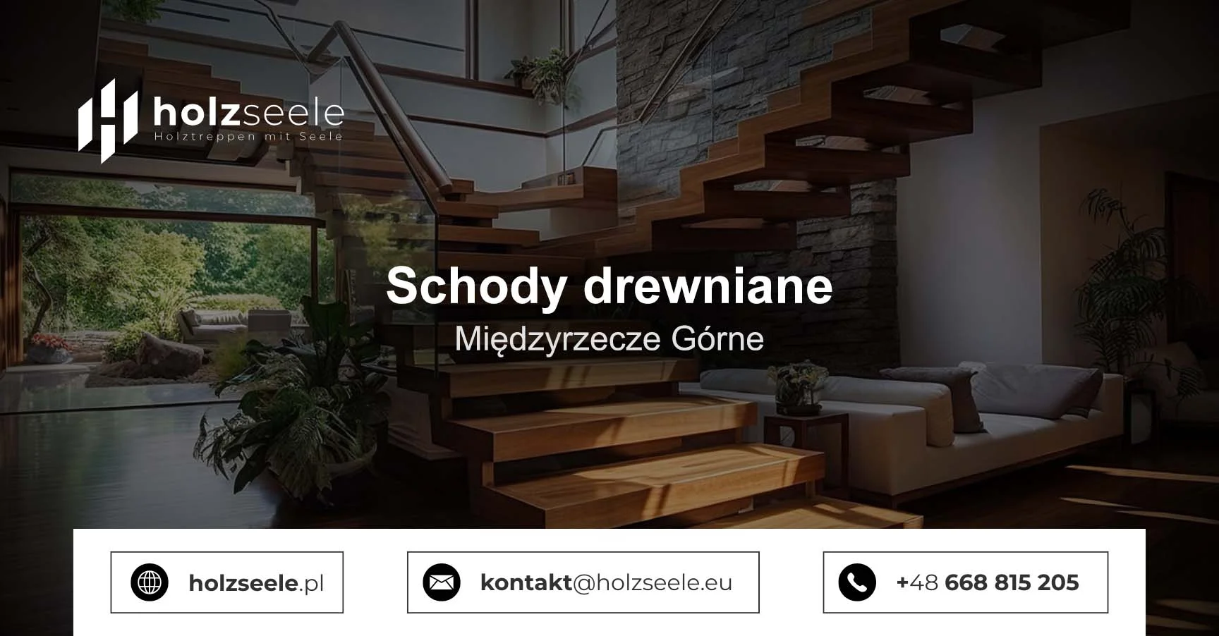 Schody drewniane Międzyrzecze Górne - Schody drewniane w Międzyrzeczu Górnym