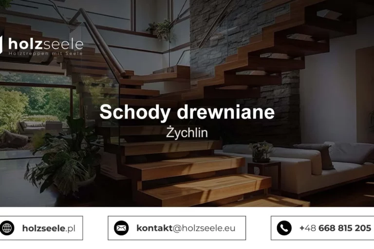 Schody drewniane Żychlin - Schody drewniane w Żychlinie